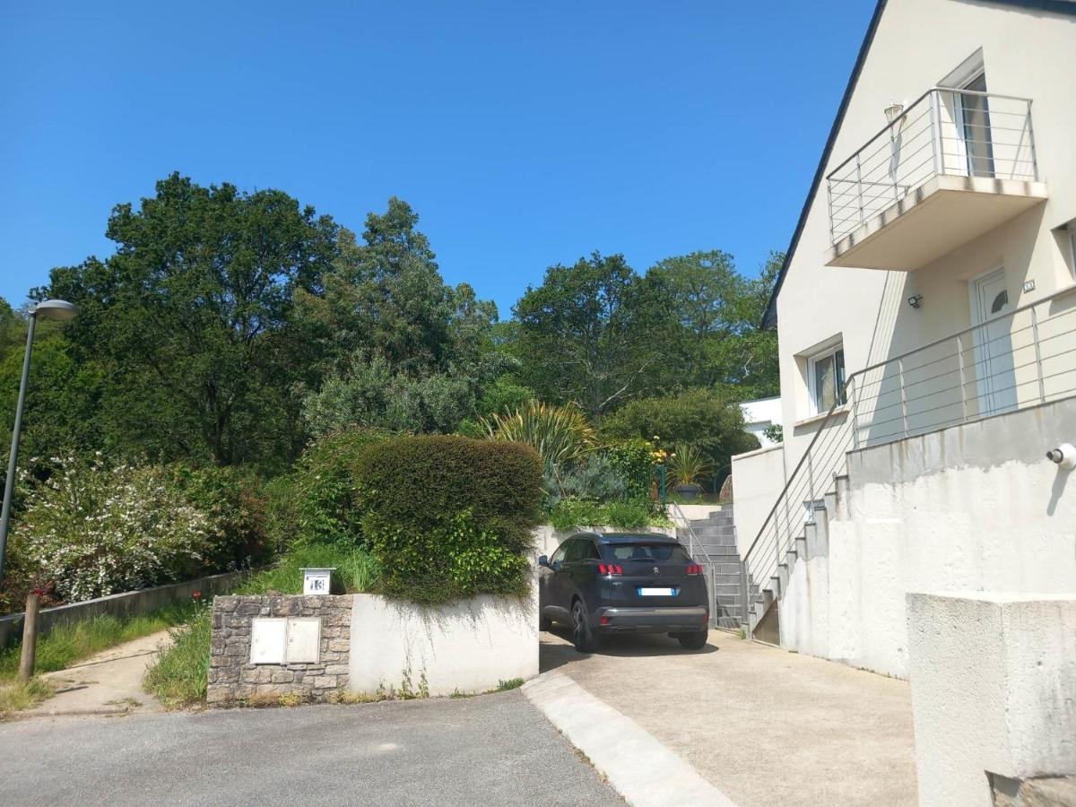 Appartement Au Calme Proche D'Un Petit Bois Dans Quimper Kültér fotó